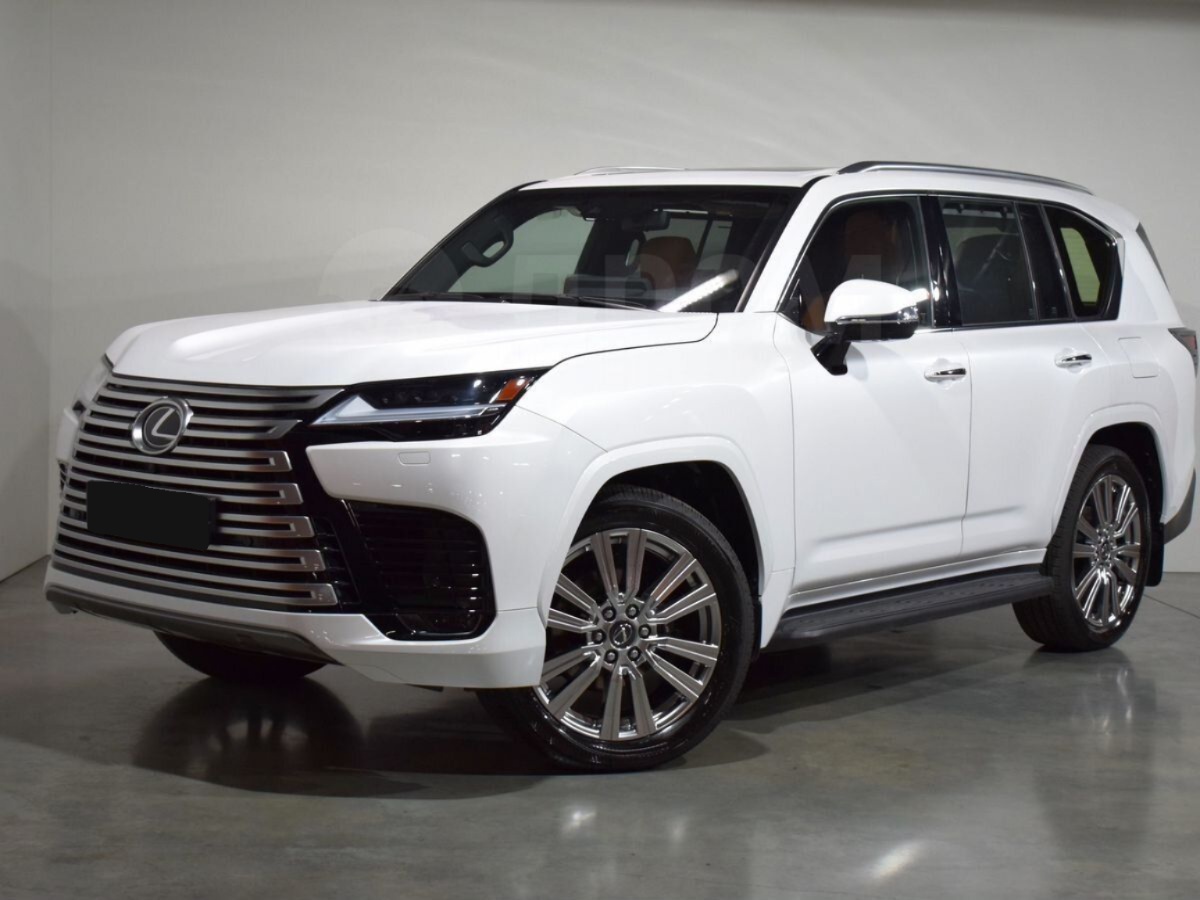 Lexus LX600, 4 поколение, 2022 с пробегом 15 км Lexus LX600, 4 поколение, 2022 с пробегом 15 км, цвет белый, цена - 10 025 136 руб., кузов -