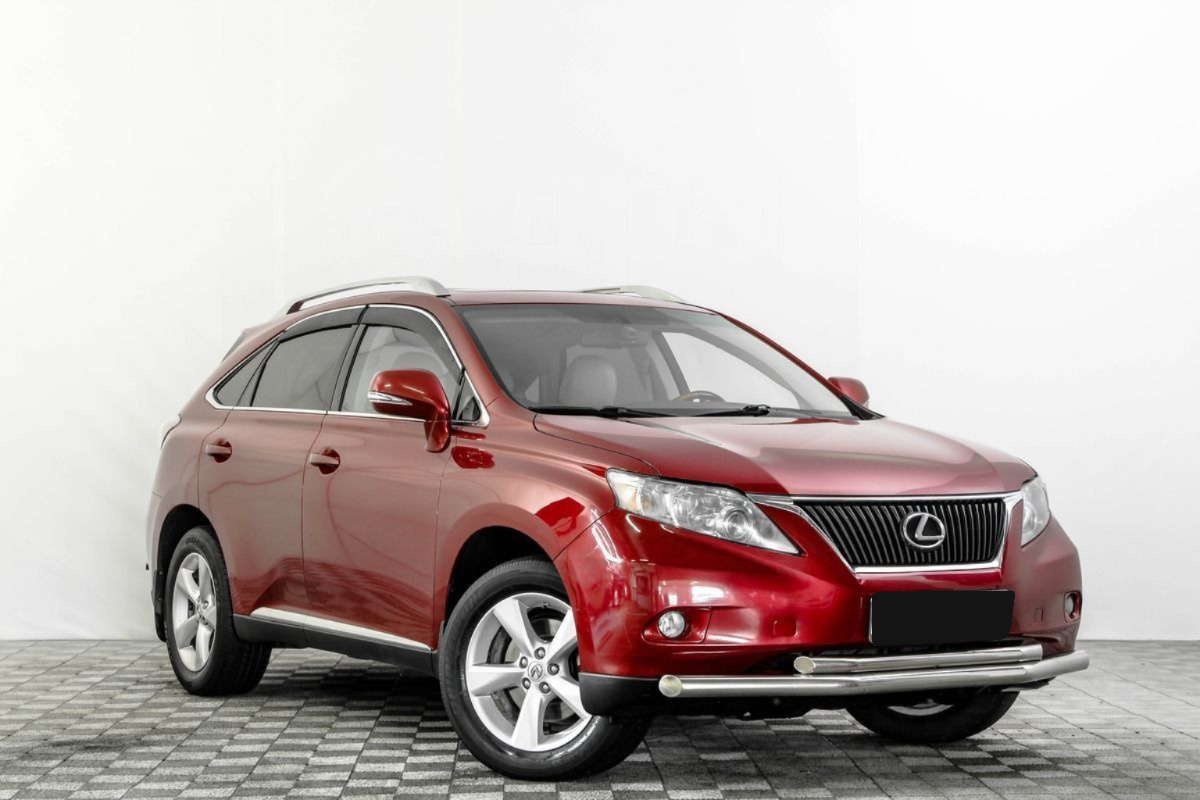 Lexus RX350, 2010 с пробегом 132 000 км Lexus RX350, 2010 с пробегом 132 000 км, цвет красный, цена - 1 029 072 руб., кузов -