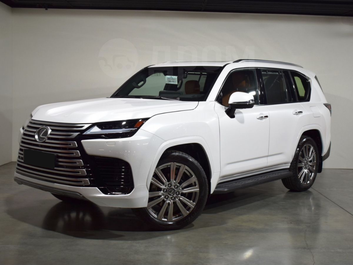Lexus LX600, 4 поколение, 2022 с пробегом 10 км Lexus LX600, 4 поколение, 2022 с пробегом 10 км, цвет белый, цена - 10 004 016 руб., кузов -