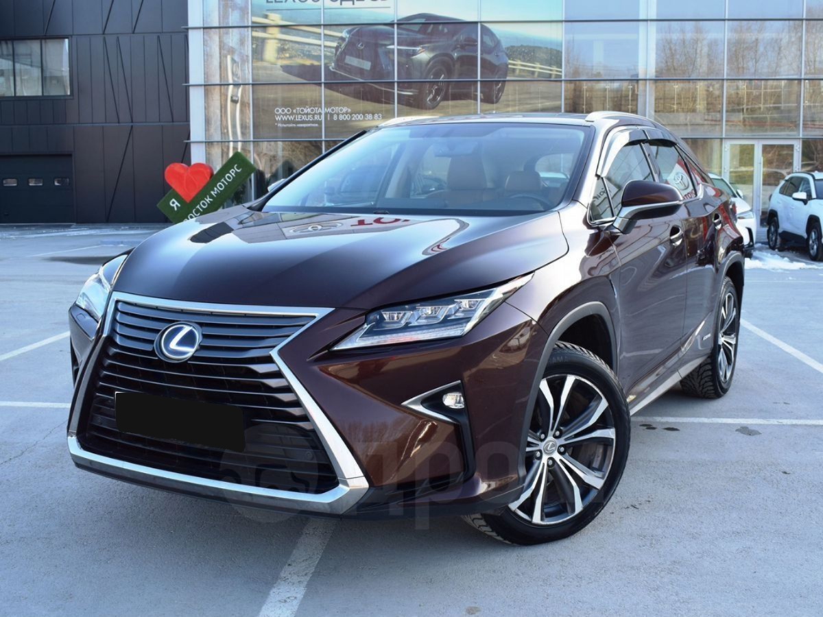 Lexus RX450h, 4 поколение, 2016 с пробегом 239 750 км Lexus RX450h, 4 поколение, 2016 с пробегом 239 750 км, цвет коричневый, цена - 2 244 000 руб., кузов -