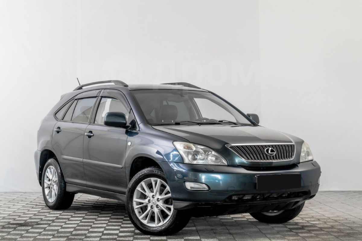 Lexus RX350, 2 поколение, рестайлинг, 2006 с пробегом 239 000 км Lexus RX350, 2 поколение, рестайлинг, 2006 с пробегом 239 000 км, цвет зеленый, цена - 527 472 руб., кузов -